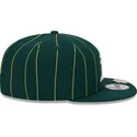 gorra-plana-verde-snapback-9fifty-pinstripe-visor-clip-de-oakland-athletics-mlb-de-new-era