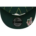 gorra-plana-verde-snapback-9fifty-pinstripe-visor-clip-de-oakland-athletics-mlb-de-new-era