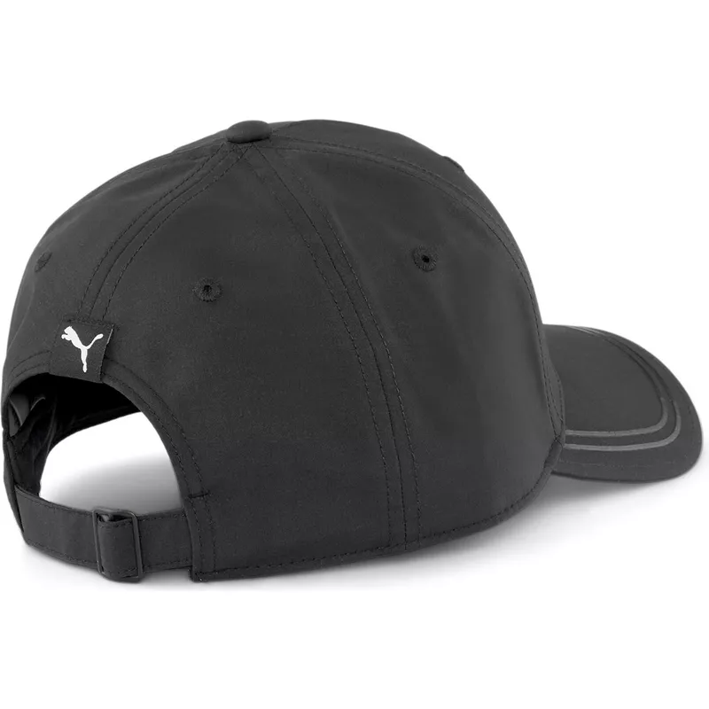 gorra-curva-negra-ajustable-con-logo-negro-sptwr-style-de-ferrari-formula-1-de-puma