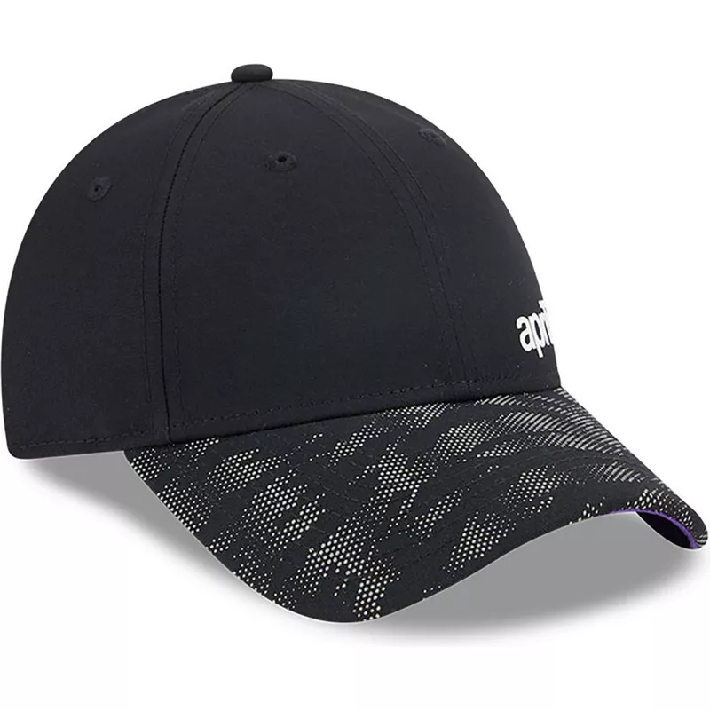 gorra-curva-negra-ajustable-9forty-reflective-visor-de-aprilia-piaggio-de-new-era