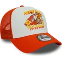 gorra-trucker-blanca-y-naranja-hot-sauce-a-frame-food-de-new-era