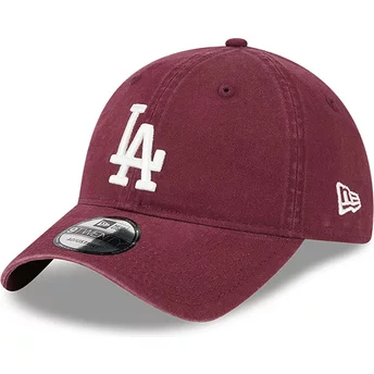 Gorra curva granate ajustable 9TWENTY League Essential de Los Angeles Dodgers MLB de New Era