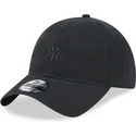 gorra-curva-negra-ajustable-con-logo-negro-9twenty-mini-logo-de-new-york-yankees-mlb-de-new-era