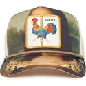 gorra-trucker-multicolor-gallo-cocky-sicut-mentula-carousel-the-farm-de-goorin-bros