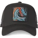 gorra-trucker-negra-dragon-samurai-dra1-beasts-de-capslab