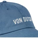 gorra-curva-azul-ajustable-dc-bl-de-von-dutch