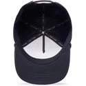 gorra-curva-negra-snapback-leon-king-100-the-farm-all-over-canvas-de-goorin-bros