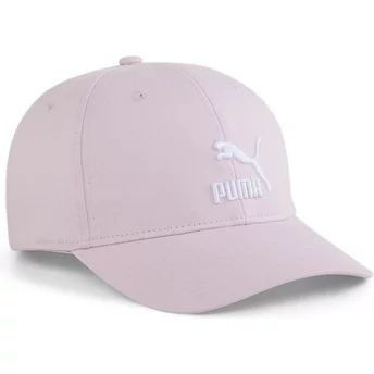 Gorra curva rosa ajustable Classics Archive Logo de Puma