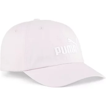 Gorra curva rosa ajustable Essentials No.1 de Puma