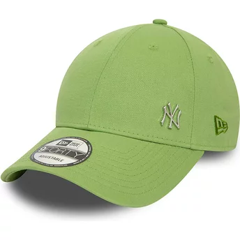 Gorra curva verde snapback 9FORTY Flawless de New York Yankees MLB de New Era