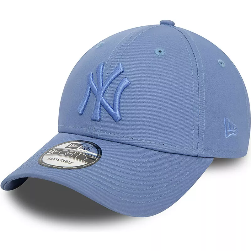 Gorra curva blanca ajustable 9FORTY Essential de New York Yankees