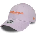 gorra-curva-violeta-ajustable-para-mujer-9twenty-wordmark-de-malibu-beach-california-de-new-era