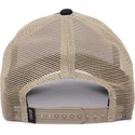 gorra-trucker-negra-y-beige-gallo-ye-olde-cock-the-farm-retro-classic-de-goorin-bros