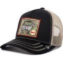 gorra-trucker-negra-y-beige-cabra-ye-olde-cobra-goat-the-farm-retro-classic-de-goorin-bros