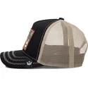 gorra-trucker-negra-y-beige-cabra-ye-olde-cobra-goat-the-farm-retro-classic-de-goorin-bros