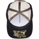 gorra-trucker-negra-y-beige-cabra-ye-olde-cobra-goat-the-farm-retro-classic-de-goorin-bros