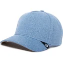 gorra-curva-azul-snapback-the-farm-nude-denim-de-goorin-bros