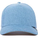 gorra-curva-azul-snapback-the-farm-nude-denim-de-goorin-bros