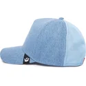 gorra-curva-azul-snapback-the-farm-nude-denim-de-goorin-bros