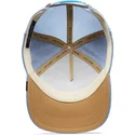 gorra-curva-azul-snapback-the-farm-nude-denim-de-goorin-bros