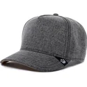 gorra-curva-gris-snapback-the-farm-nude-denim-de-goorin-bros