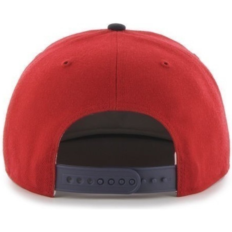 gorra-plana-roja-snapback-de-boston-red-sox-mlb-sure-shot-de-47-brand