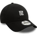 gorra-curva-negra-ajustable-9forty-de-new-era