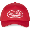 gorra-curva-roja-ajustable-lof-c6-de-von-dutch
