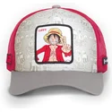 gorra-trucker-gris-y-roja-para-nino-monkey-d-luffy-kidluf1-one-piece-de-capslab
