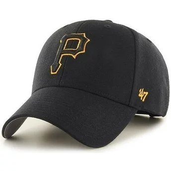 Gorra curva negra de Pittsburgh Pirates MLB de 47 Brand