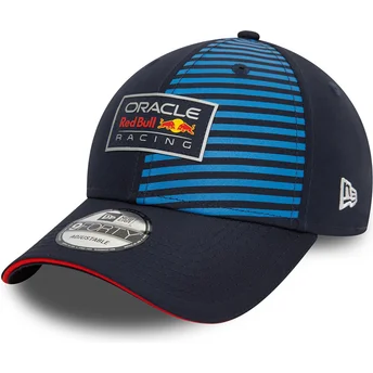 Gorra curva azul marino snapback 9FORTY de Red Bull Racing Formula 1 de New Era