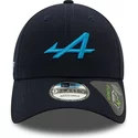 gorra-curva-azul-marino-snapback-9forty-essential-repreve-de-alpine-f1-team-formula-1-de-new-era
