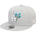 gorra-plana-gris-snapback-9fifty-seasonal-flower-de-los-angeles-dodgers-mlb-de-new-era