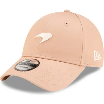 Gorra curva beige ajustable 9FORTY Seasonal de McLaren Racing Formula 1 de New Era