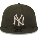 gorra-plana-verde-ajustable-9fifty-waxed-canvas-de-new-york-yankees-mlb-de-new-era