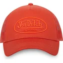 gorra-trucker-naranja-log06-de-von-dutch