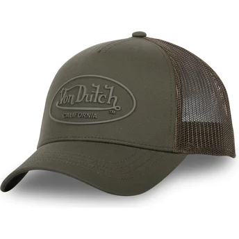 Gorra trucker verde LOG07 de Von Dutch