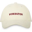 gorra-curva-beige-ajustable-vel24-ow-de-von-dutch