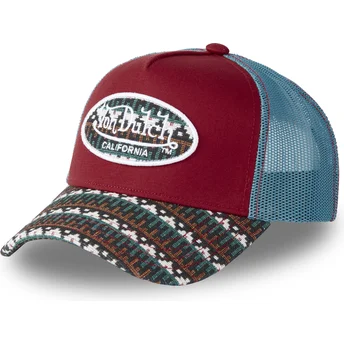 Gorra trucker roja y azul ETH03 de Von Dutch