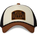 gorra-curva-marron-y-negra-snapback-vint01-de-von-dutch