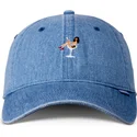 gorra-curva-azul-vaquero-ajustable-washed-coloured-girl-de-djinns