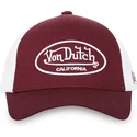 gorra-trucker-roja-y-blanca-ajustable-lof-b15-de-von-dutch