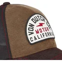 gorra-trucker-marron-y-negra-lea03-de-von-dutch