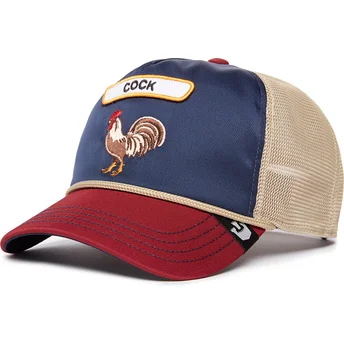 Gorra trucker multicolor gallo Cock GB2 Rooster The Rocker The Farm de Goorin Bros.