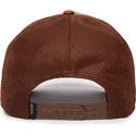 gorra-trucker-marron-cuervo-danger-crow-the-farm-de-goorin-bros