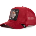 gorra-trucker-roja-dragon-fury-the-suede-dragon-the-farm-de-goorin-bros