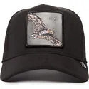 gorra-trucker-negra-murcielago-fly-the-suede-bat-blacked-out-the-farm-de-goorin-bros