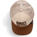 gorra-trucker-beige-y-marron-guepardo-the-warrior-cheetah-big-cats-the-farm-de-goorin-bros