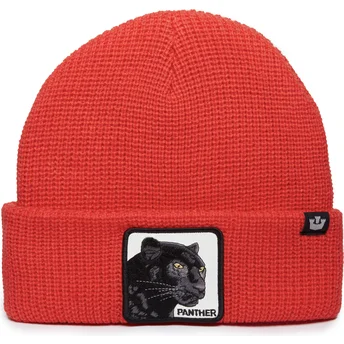 Gorro rojo pantera Panther Vision Classic Knit The Farm de Goorin Bros.