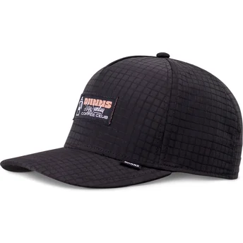 Gorra curva negra snapback Sunday Coffee RipStop de Djinns